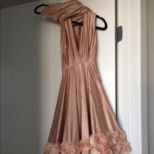 Two birds infinity strap dress